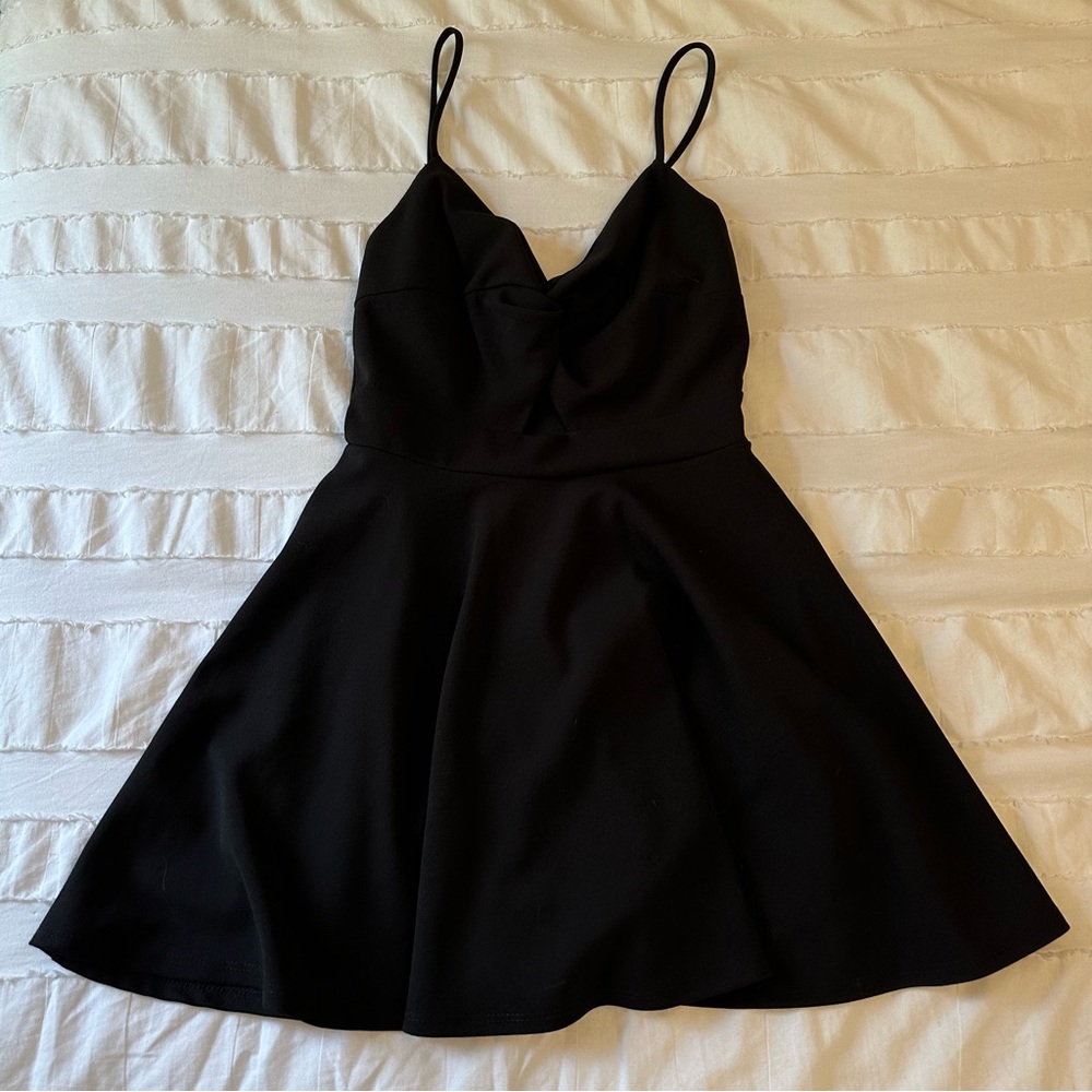 ✧ BLACK MINI DRESS ✧